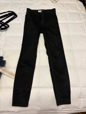 Topshop Black Skinny Jeans